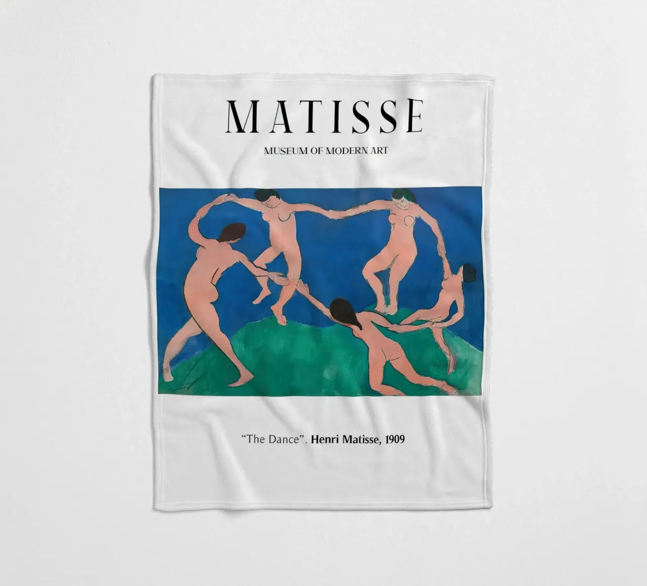 Matisse La danza 1909 coperta in pile da MinaHome