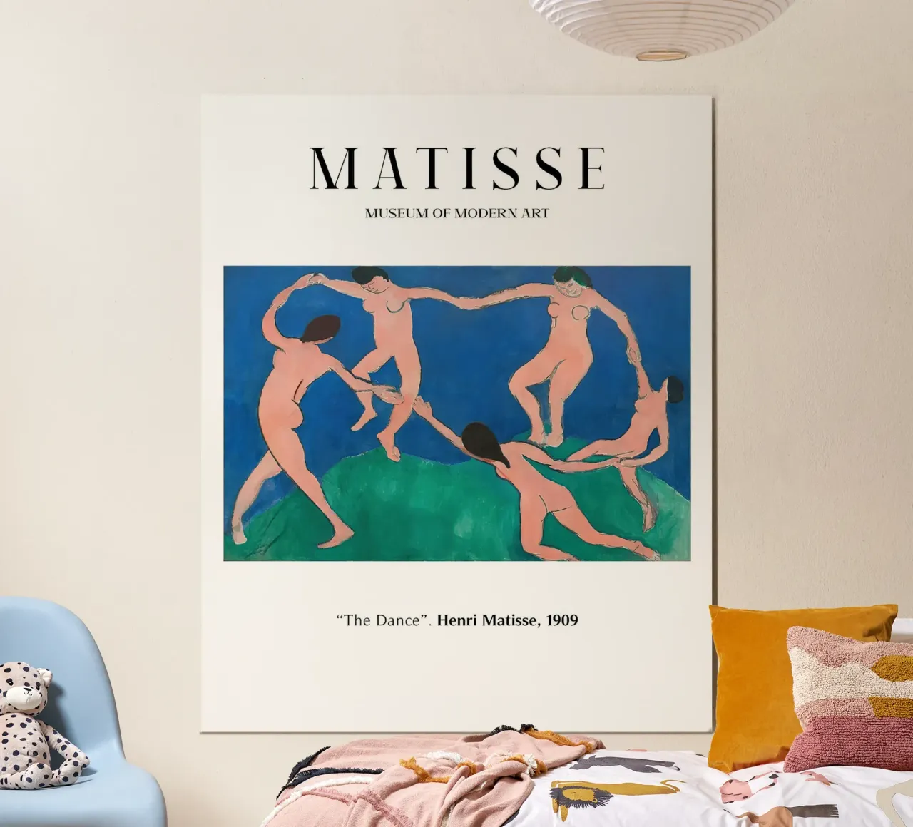 Matisse La danza 1909 carta hahnemühle da MinaHome