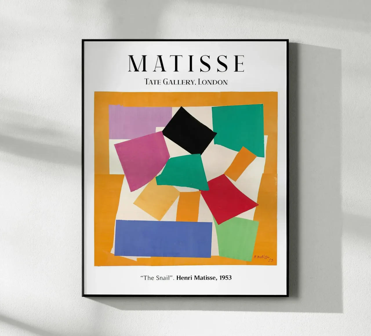 Matisse La lumaca 1953 plexiglass da MinaHome