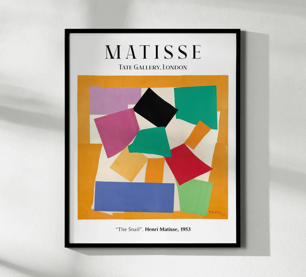 Matisse La lumaca 1953 carta hahnemühle da MinaHome