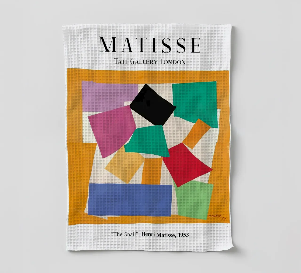 Matisse La lumaca 1953 canovaccio da cucina da MinaHome