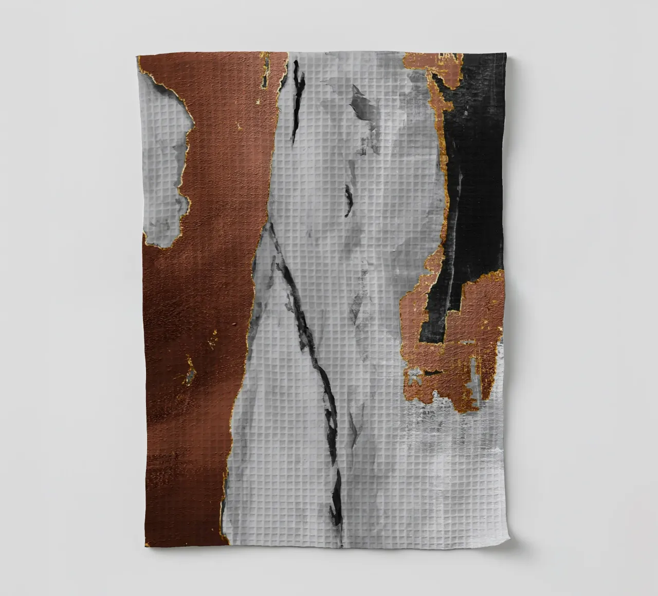 Metallic and earthy tones canovaccio da cucina da ramosashop