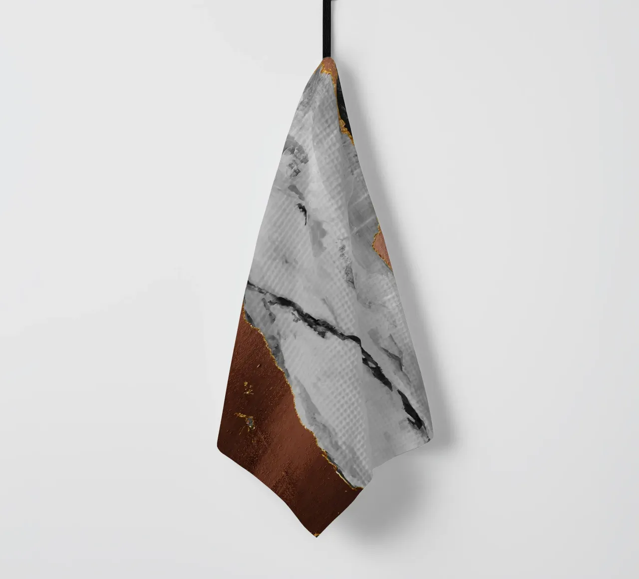 Metallic and earthy tones canovaccio da cucina da ramosashop