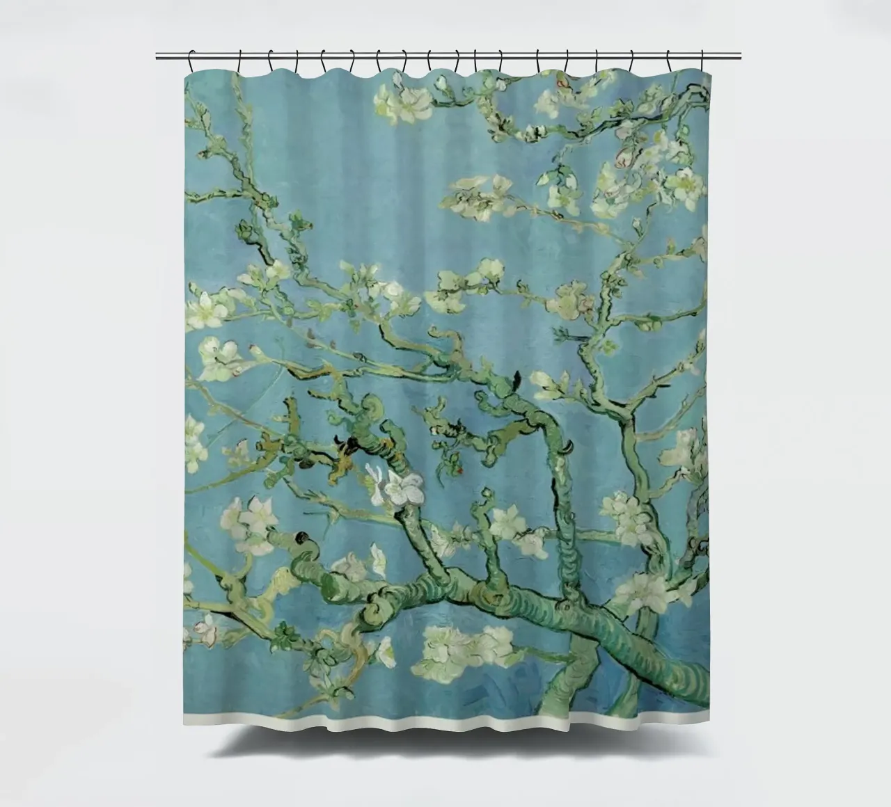 van Gogh - Almond Blossom shower curtain by Vintage by JUNIQE