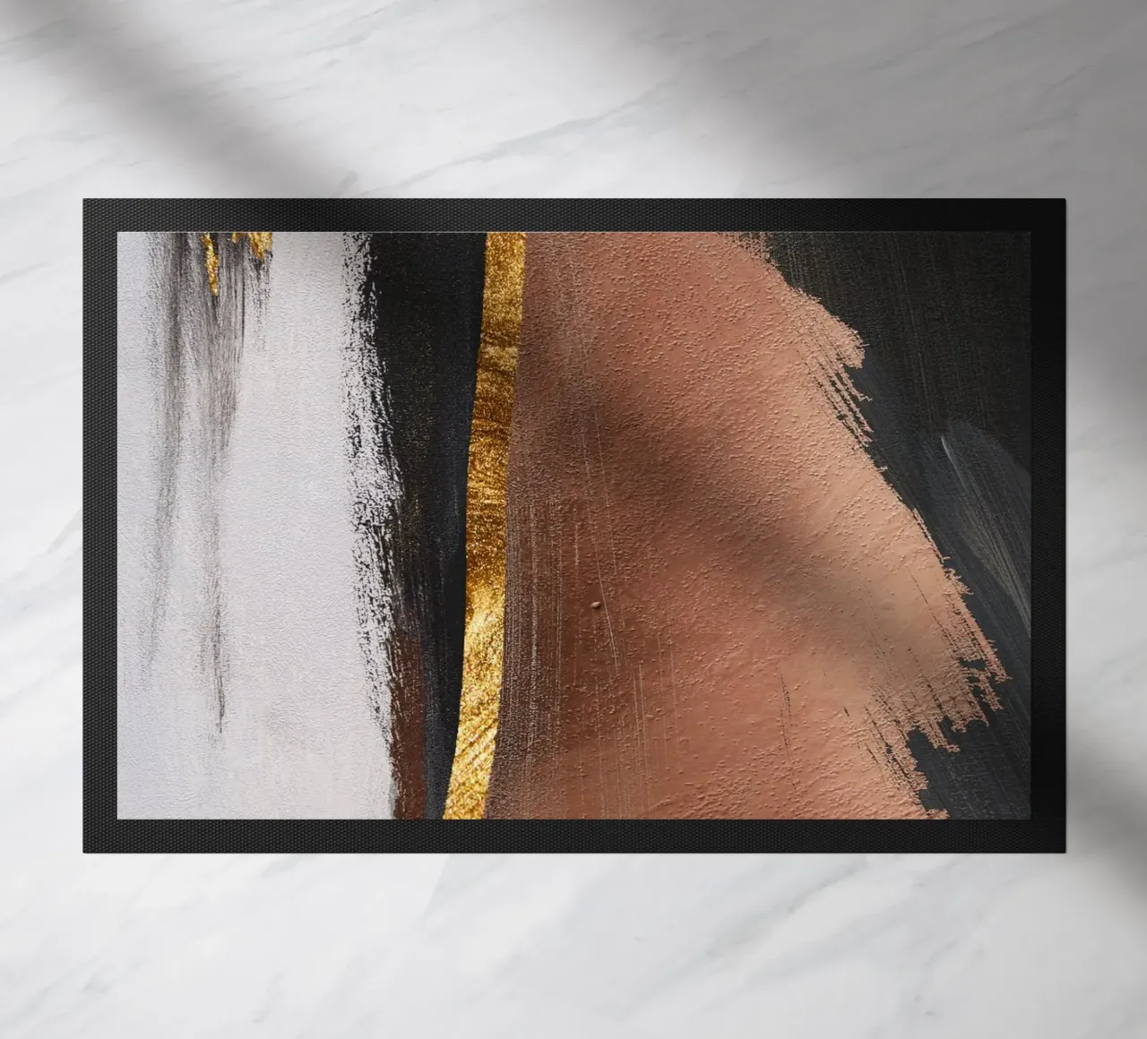 abstract art red and black zerbino da ramosashop