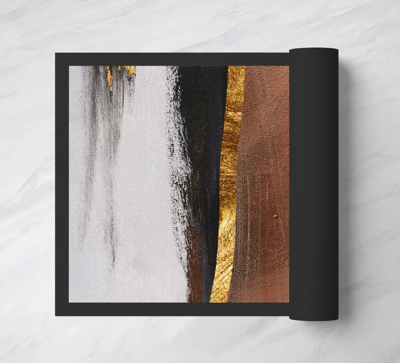 abstract art red and black zerbino da ramosashop