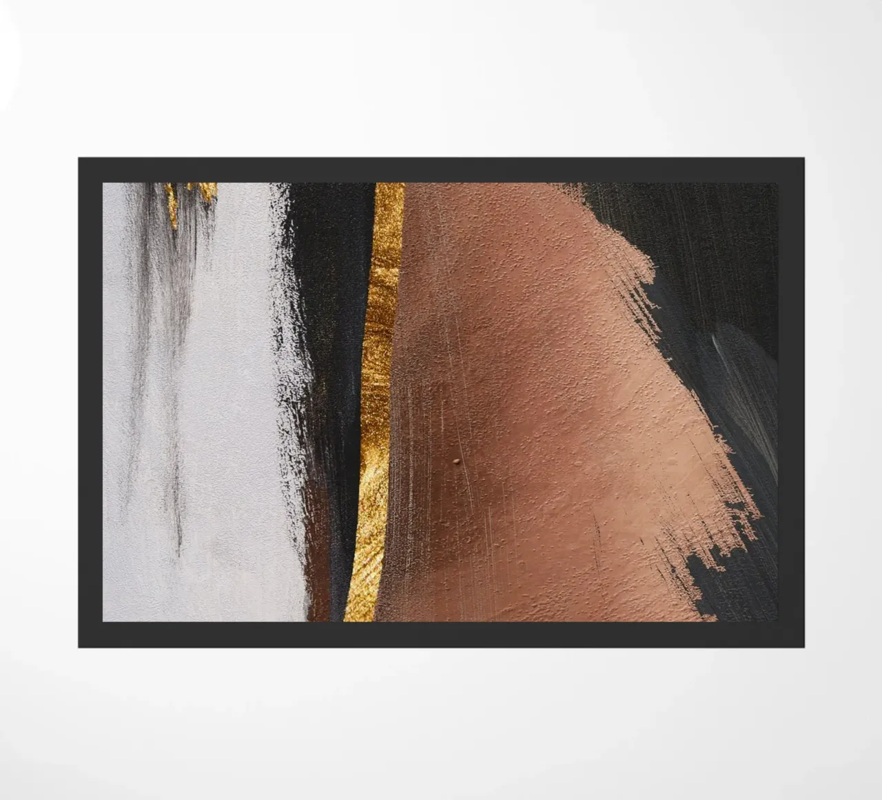 abstract art red and black zerbino da ramosashop