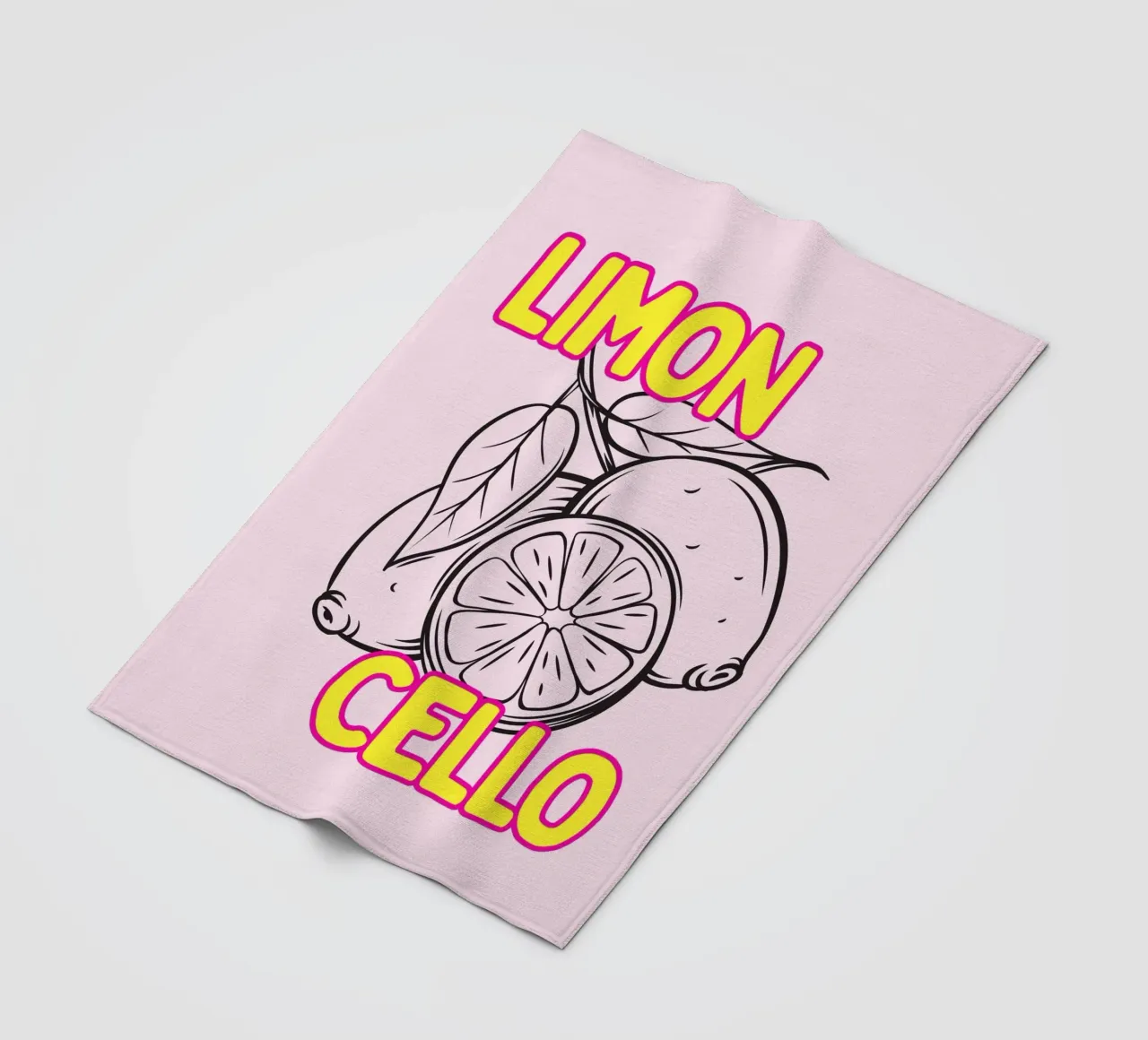 Limon Cello coperta in pile da DigiWunderwerk