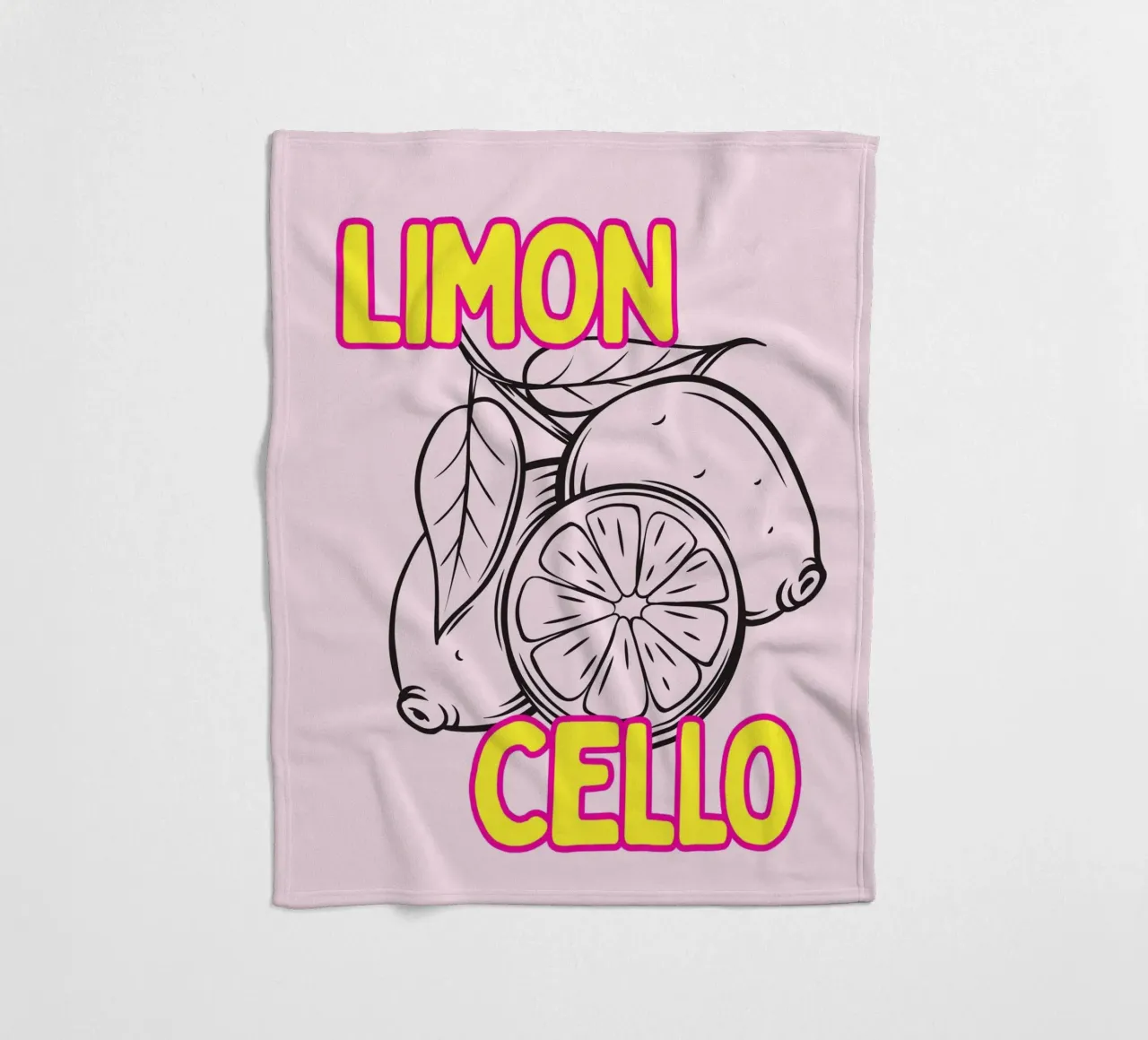 Limon Cello coperta in pile da DigiWunderwerk