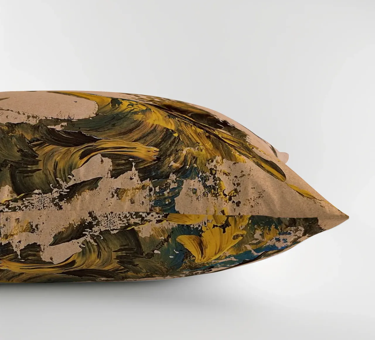 MESSAGE FROM THE HEART 24 cuscino da Thierry Vobmann Abstract painting