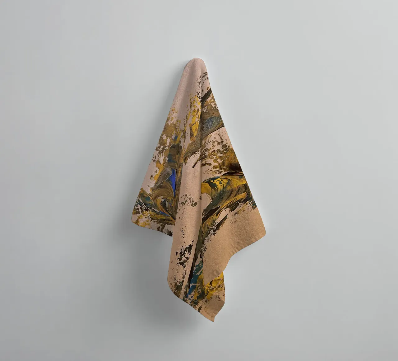 MESSAGE FROM THE HEART 24 asciugamano da bagno da Thierry Vobmann Abstract painting