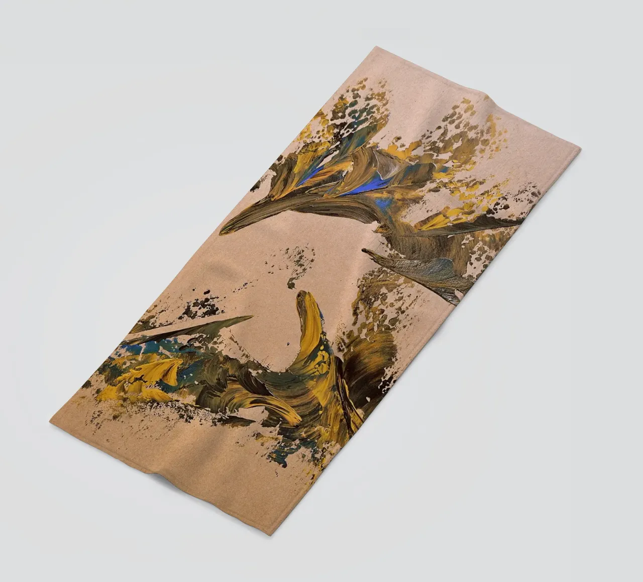 MESSAGE FROM THE HEART 24 telo mare da Thierry Vobmann Abstract painting