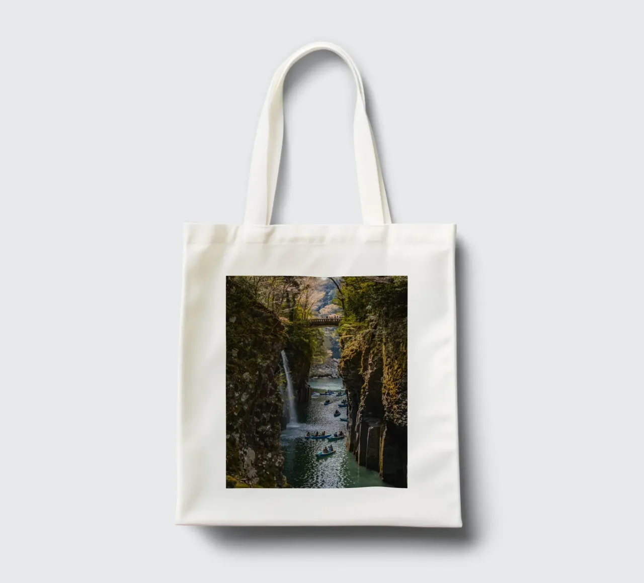 Gola di Takachiho - Kyushu, Giappone borsa in juta da Marcel Bisig