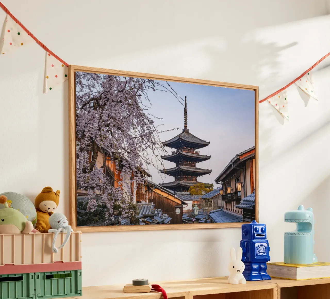 Fiori di ciliegio a Kyoto, Giappone plexiglass da Marcel Bisig