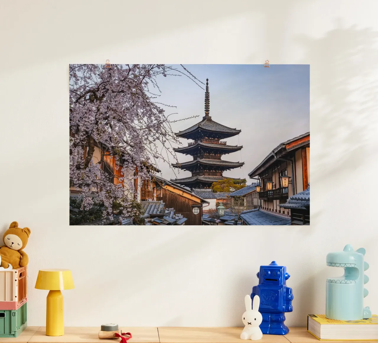 Fiori di ciliegio a Kyoto, Giappone carta hahnemühle da Marcel Bisig