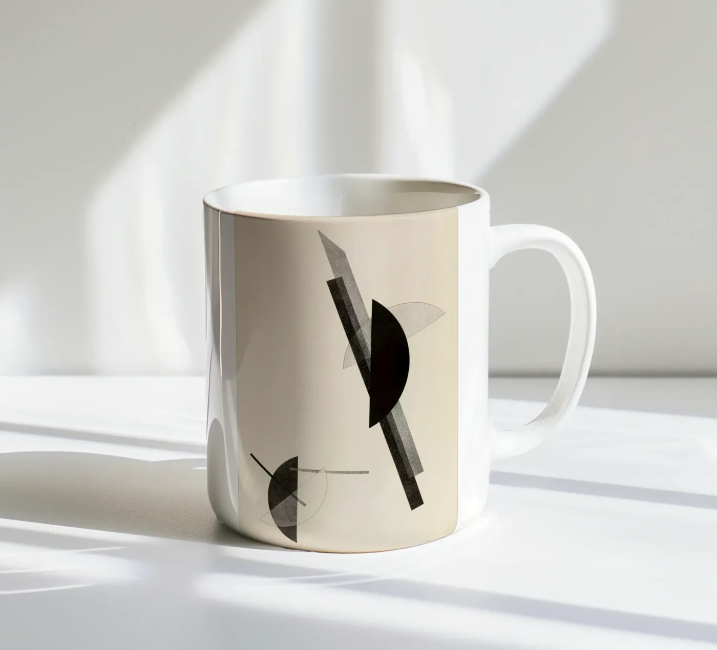 László Moholy-Nagy - Constructions ceramic mug by ARTOTHEK