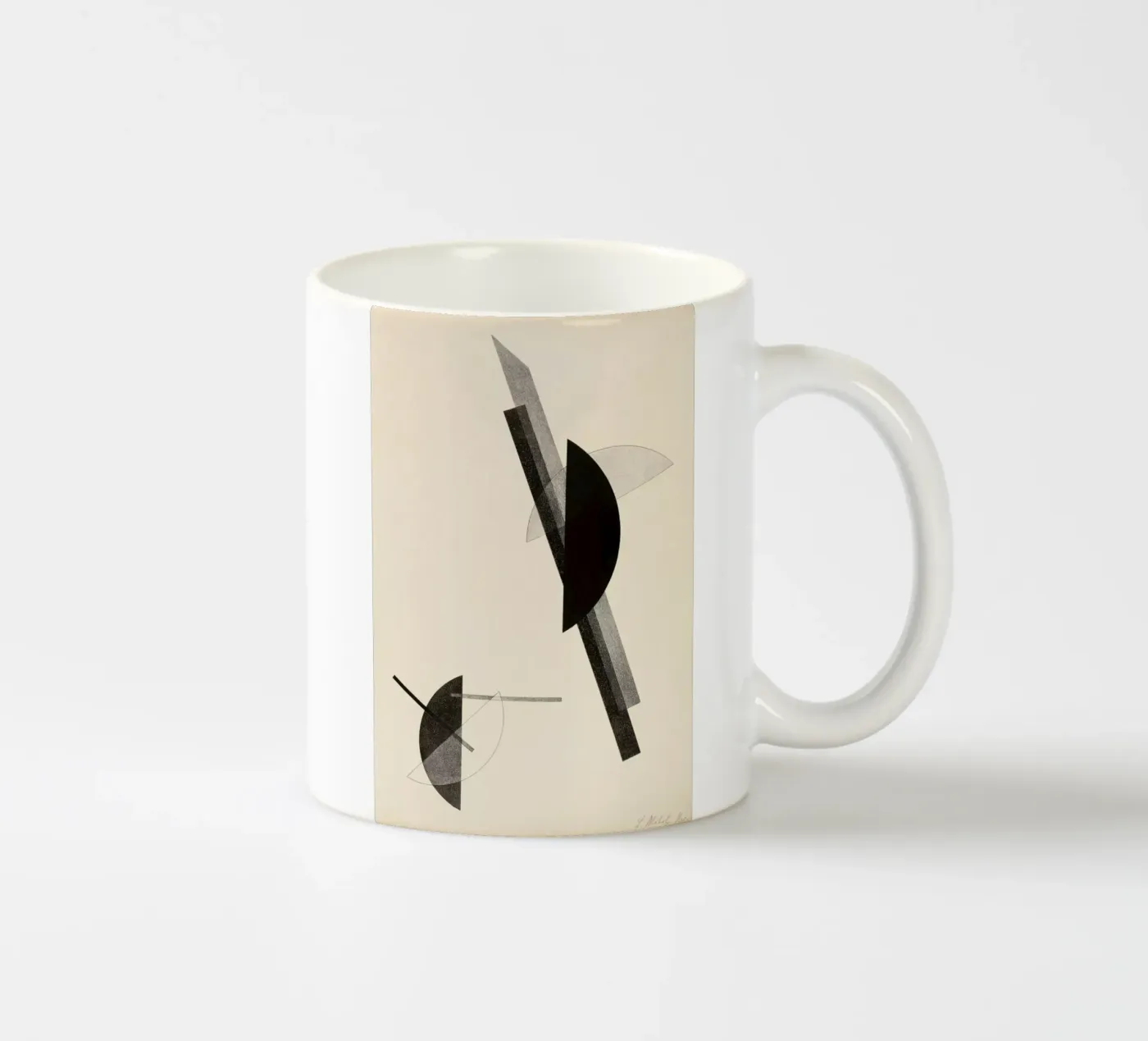 László Moholy-Nagy - Constructions ceramic mug by ARTOTHEK