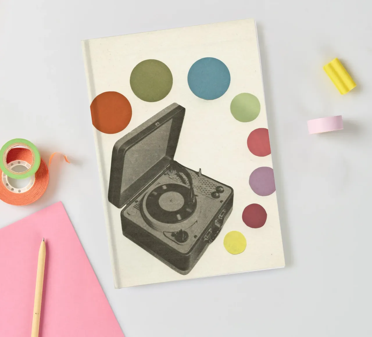 Pop Music notebook by Cassia Beck Collage