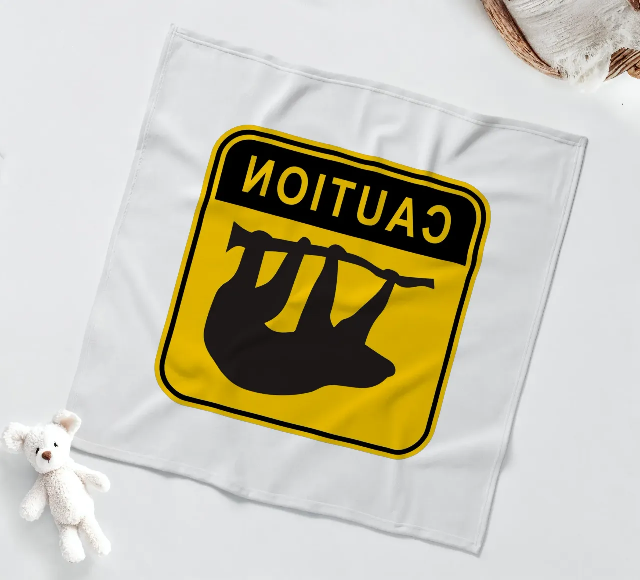 Attenzione al bradipo coperta in pile da SlothStella