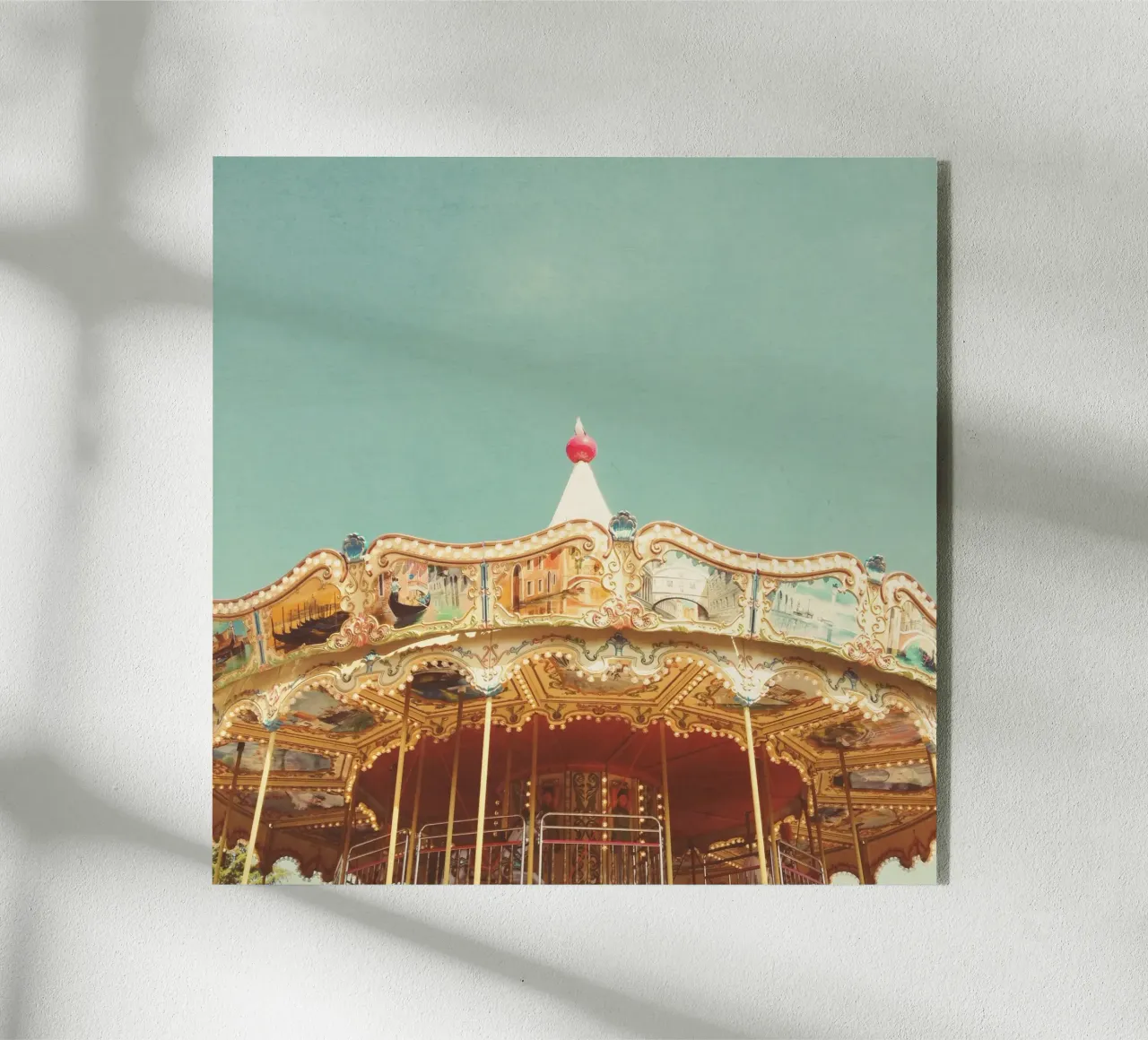 Carousel Lights Acryl-Glas von Cassia Beck Photography