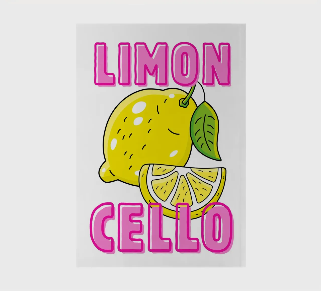Limon Cello carnet de notes de DigiWunderwerk