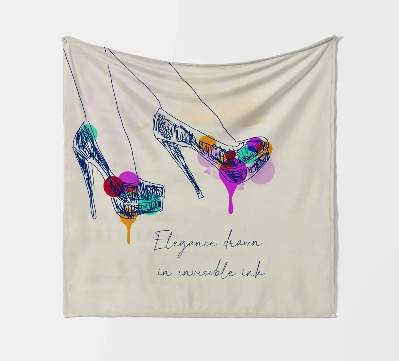 Sketch of Style coperta in pile da Indigo Rain