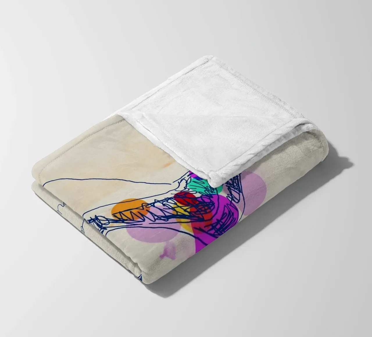 Sketch of Style coperta in pile da Indigo Rain