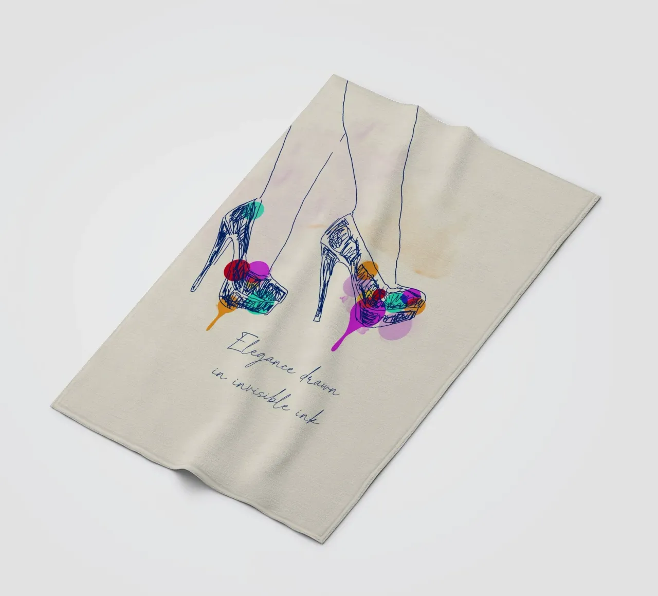 Sketch of Style coperta in pile da Indigo Rain