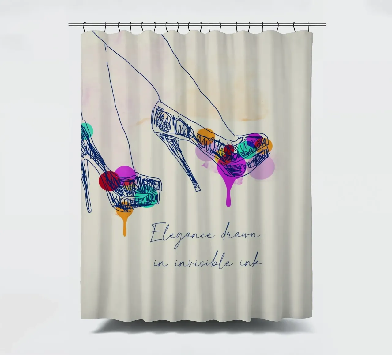 Sketch of Style tenda da doccia da Indigo Rain