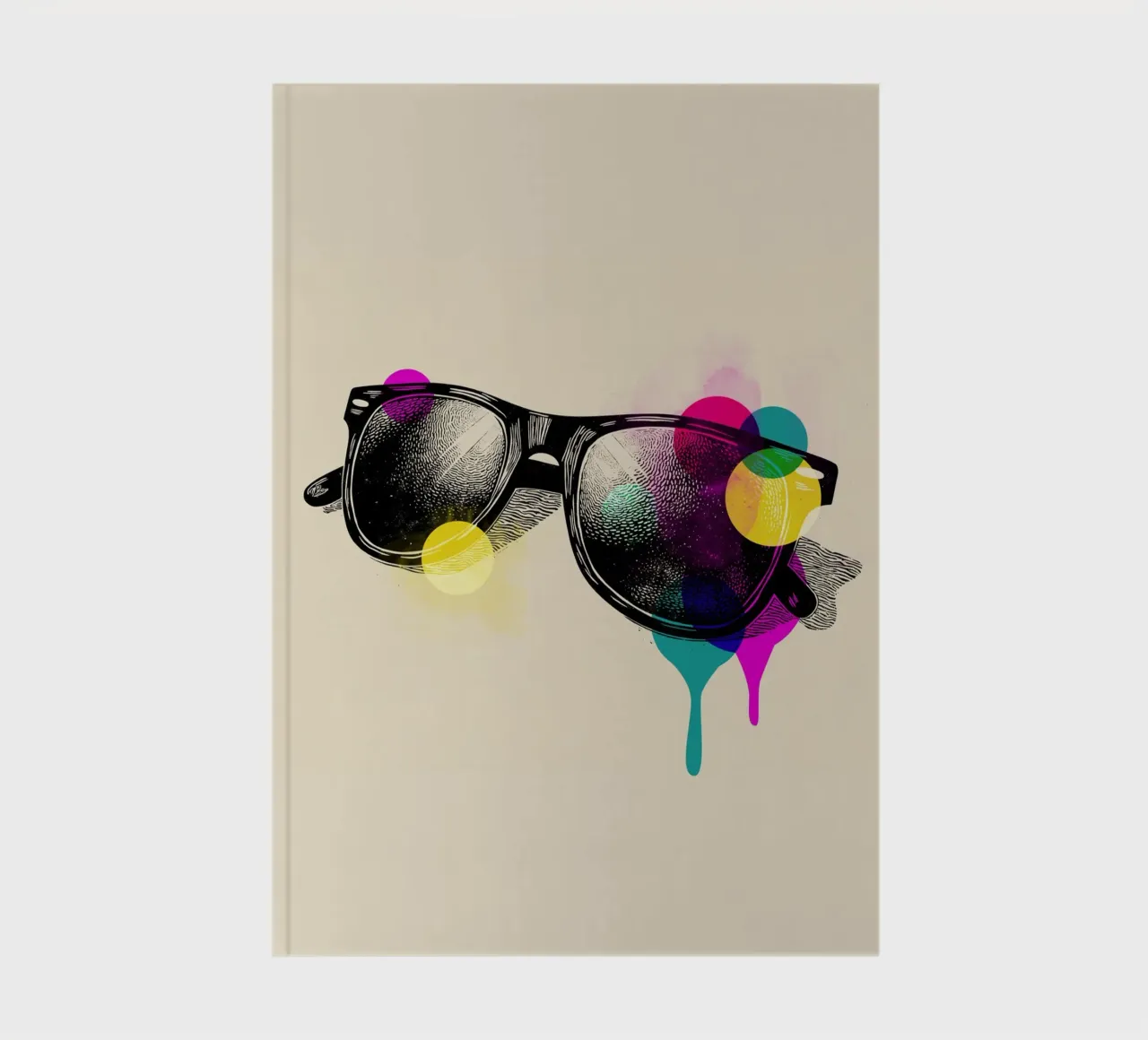 Retro Vision notebook by Indigo Rain