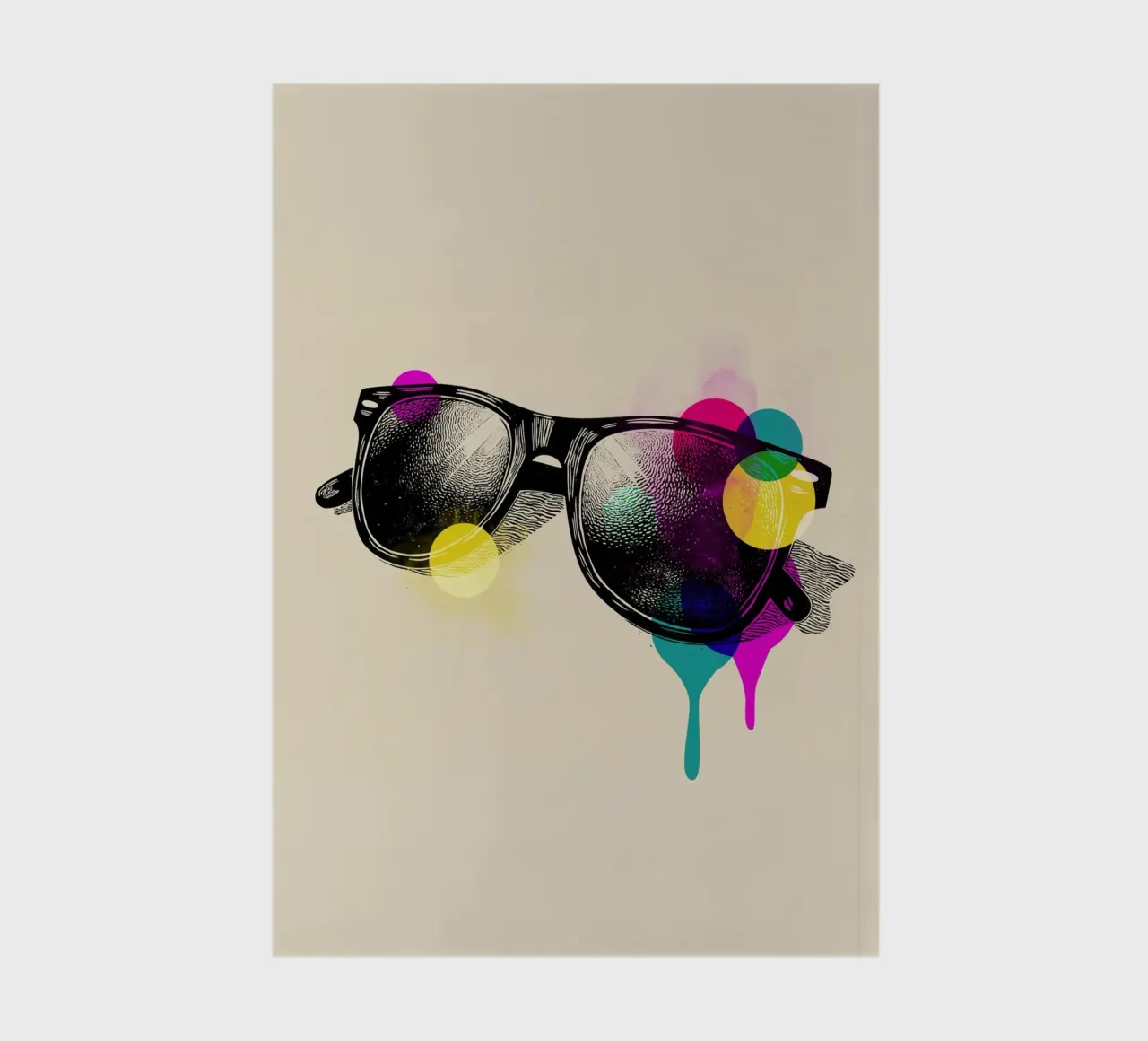 Retro Vision notebook by Indigo Rain