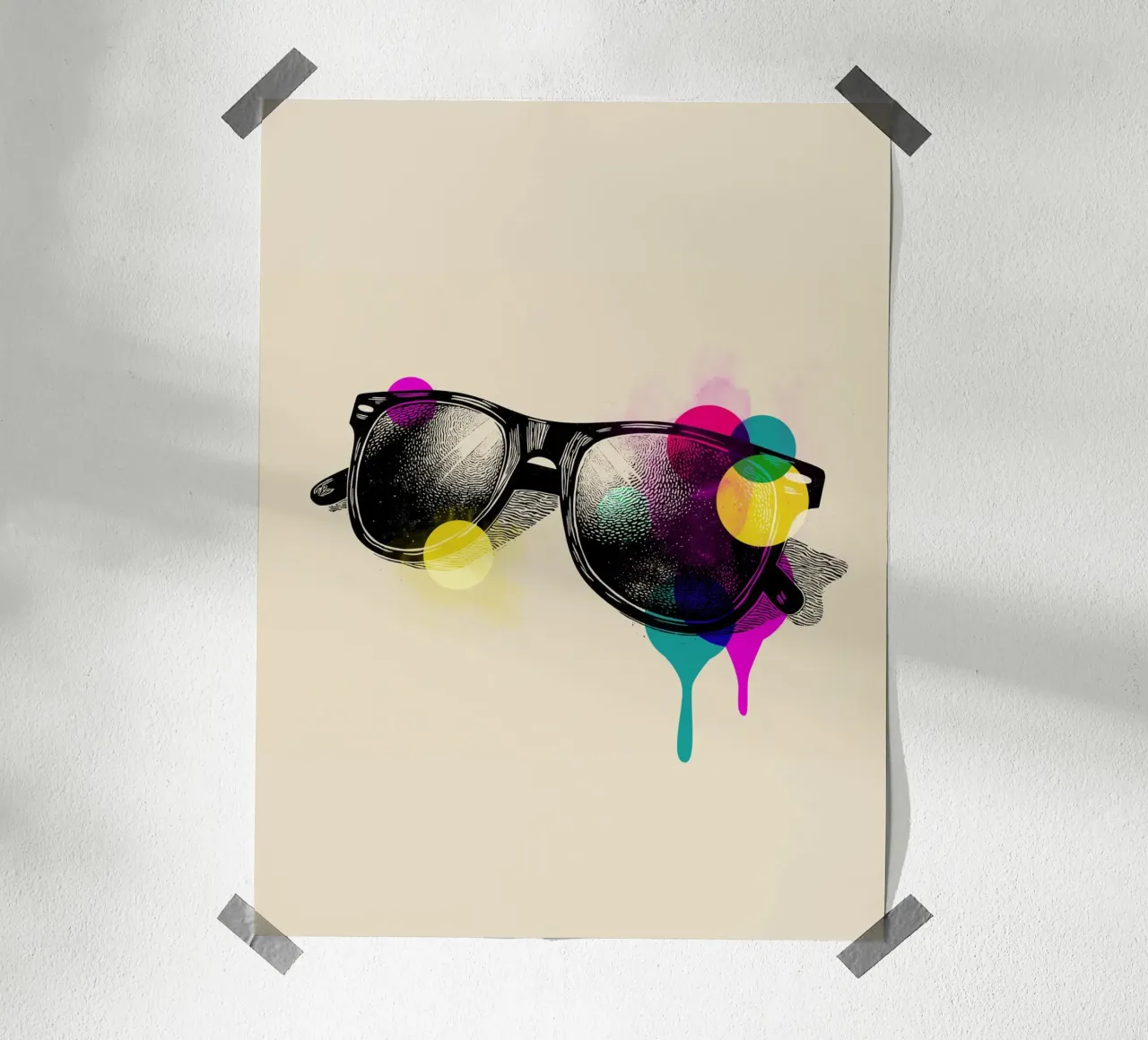 Retro Vision poster da Indigo Rain