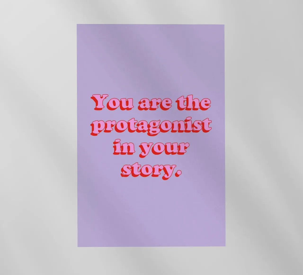 You Are The Protagonist pellicola backlit da Studio One