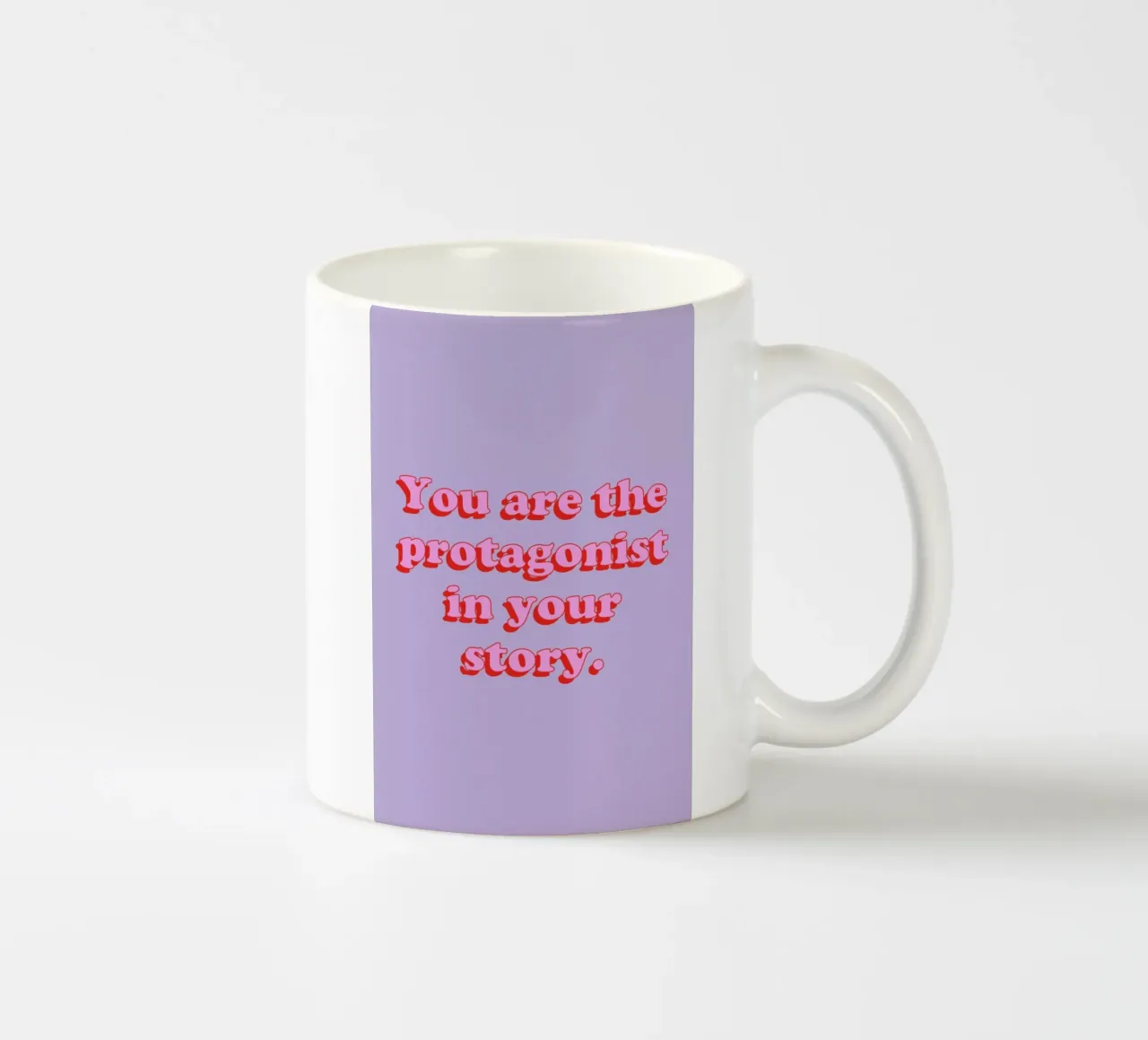 You Are The Protagonist tazza in ceramica da Studio One