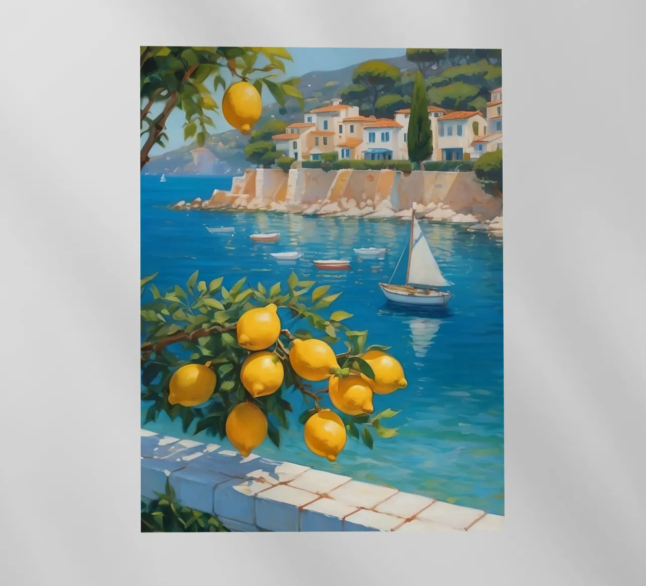 Lemon Days in Capri pellicola backlit da Indigo Rain