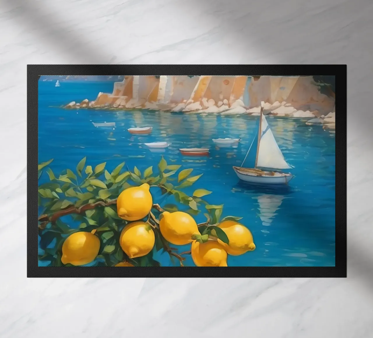 Lemon Days in Capri zerbino da Indigo Rain