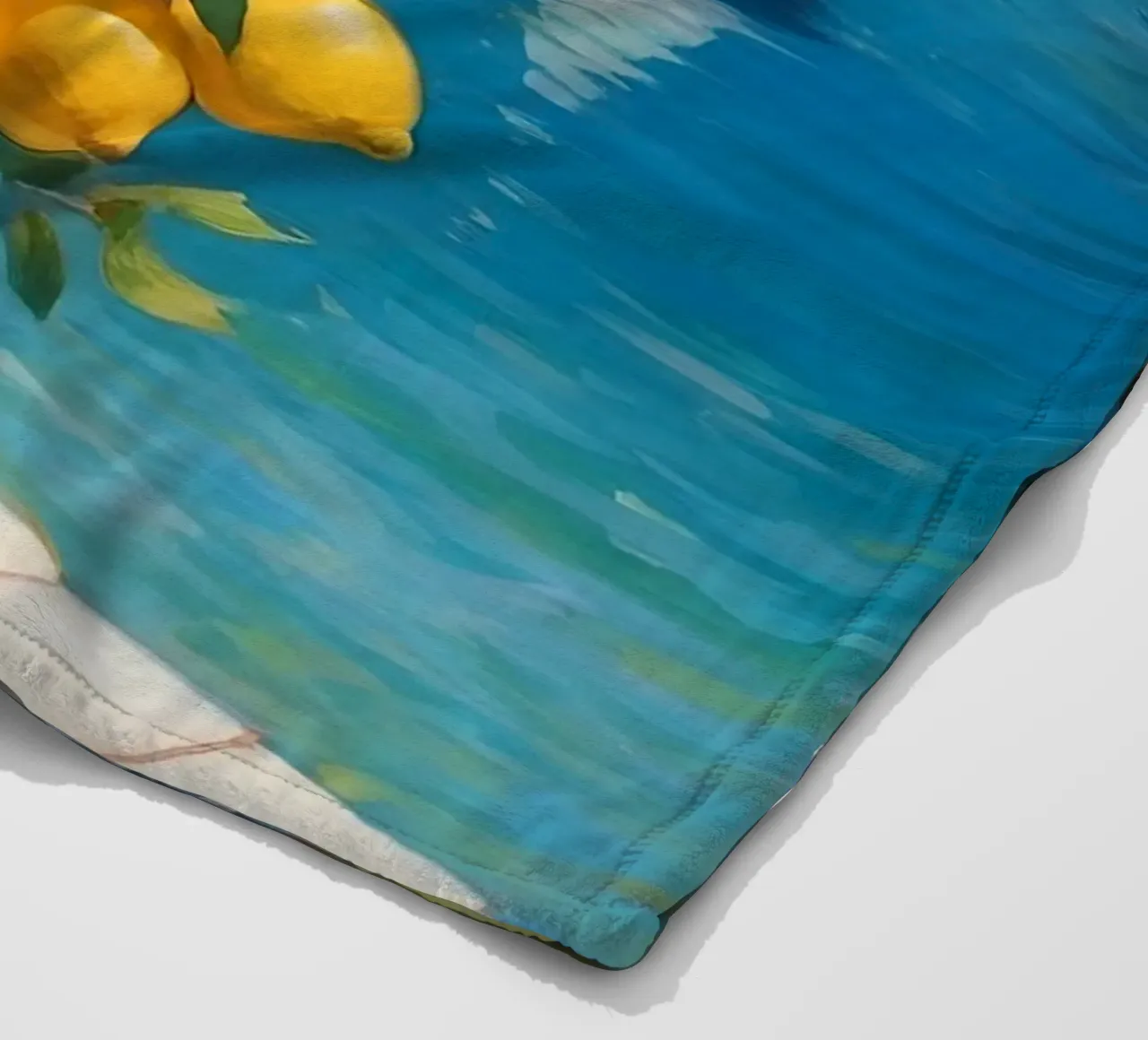 Lemon Days in Capri coperta in pile da Indigo Rain