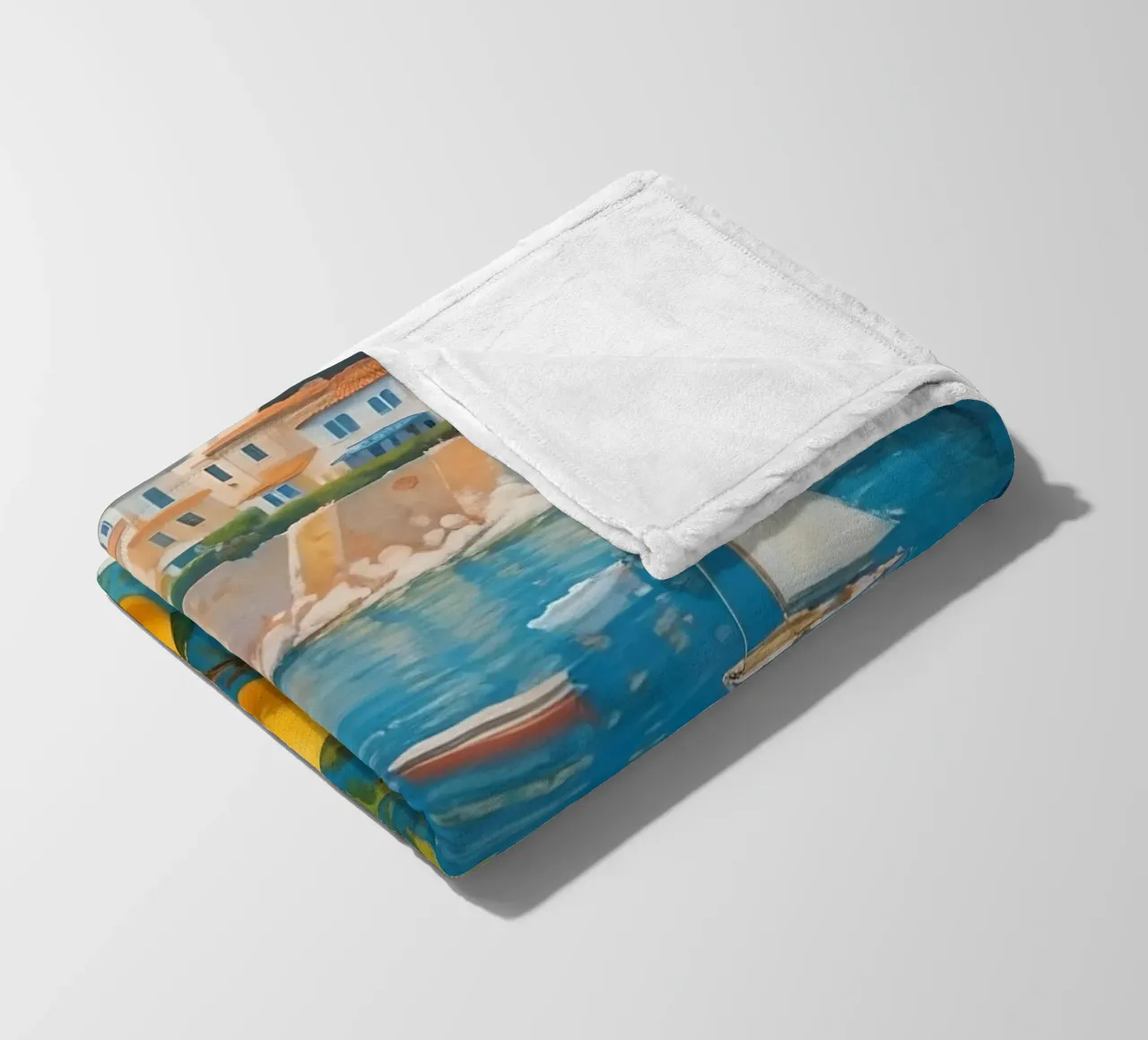 Lemon Days in Capri coperta in pile da Indigo Rain