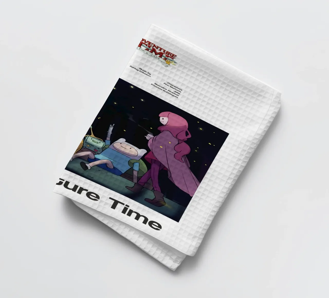Adventure Time canovaccio da cucina da The Movie Wall