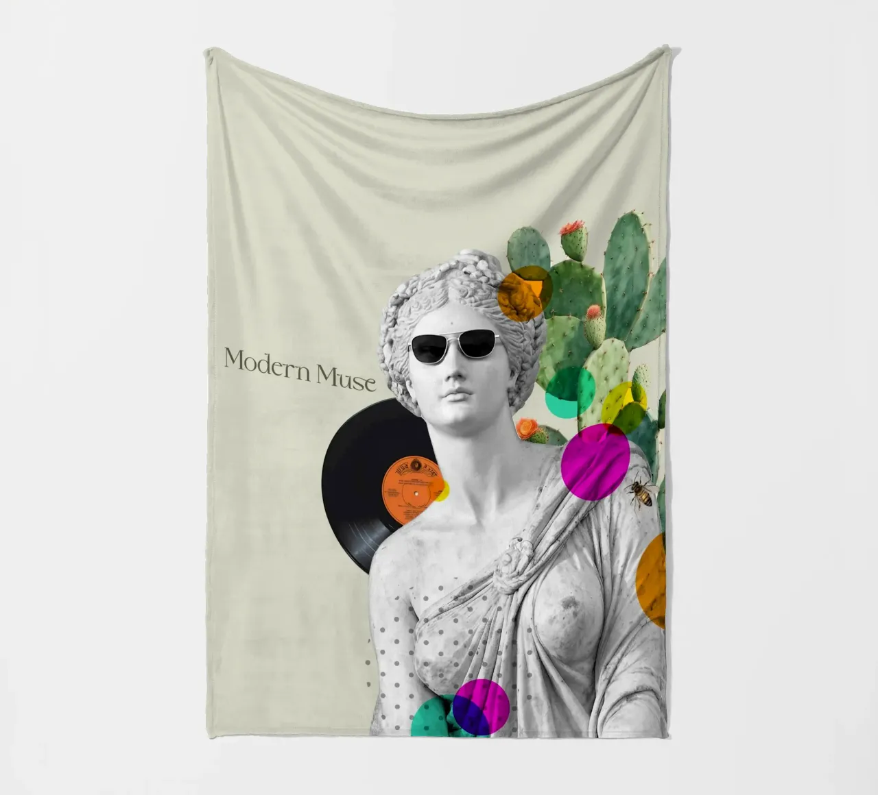 Modern Muse coperta in pile da Indigo Rain