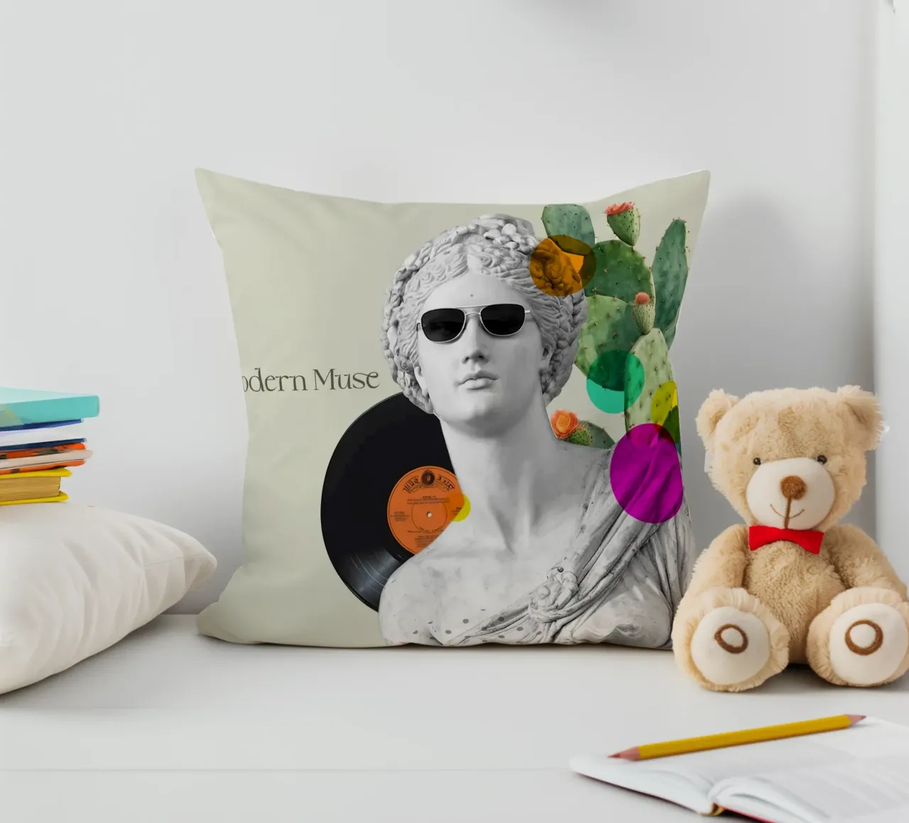 Modern Muse cuscino da Indigo Rain