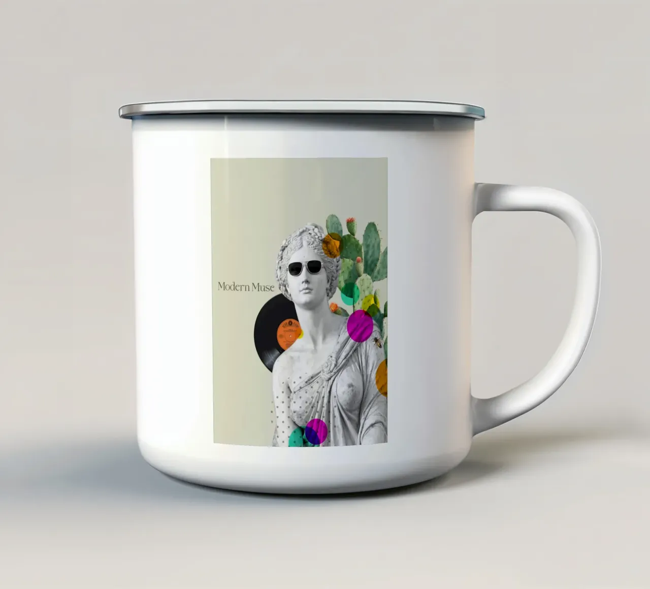 Modern Muse tazza in smalto da Indigo Rain