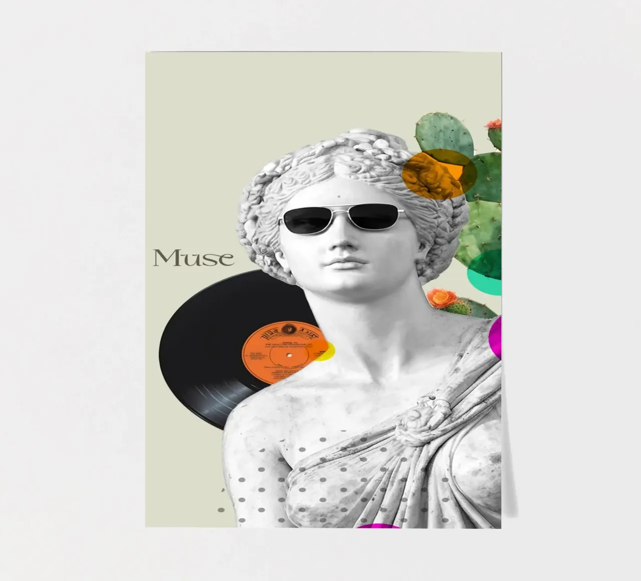 Modern Muse sticker sheet by Indigo Rain