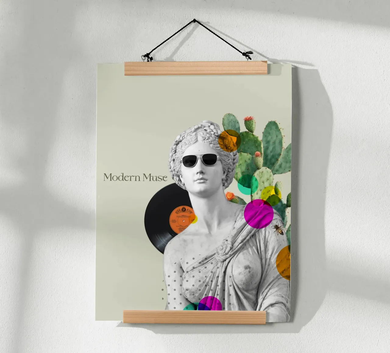 Modern Muse poster by Indigo Rain