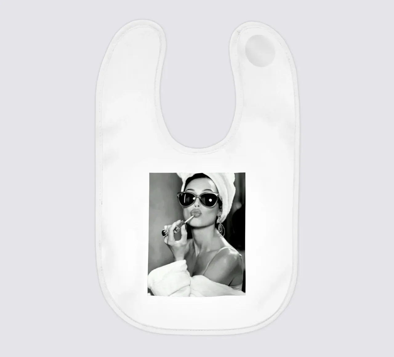 Labbra iconiche bavaglino da Alex happy shop