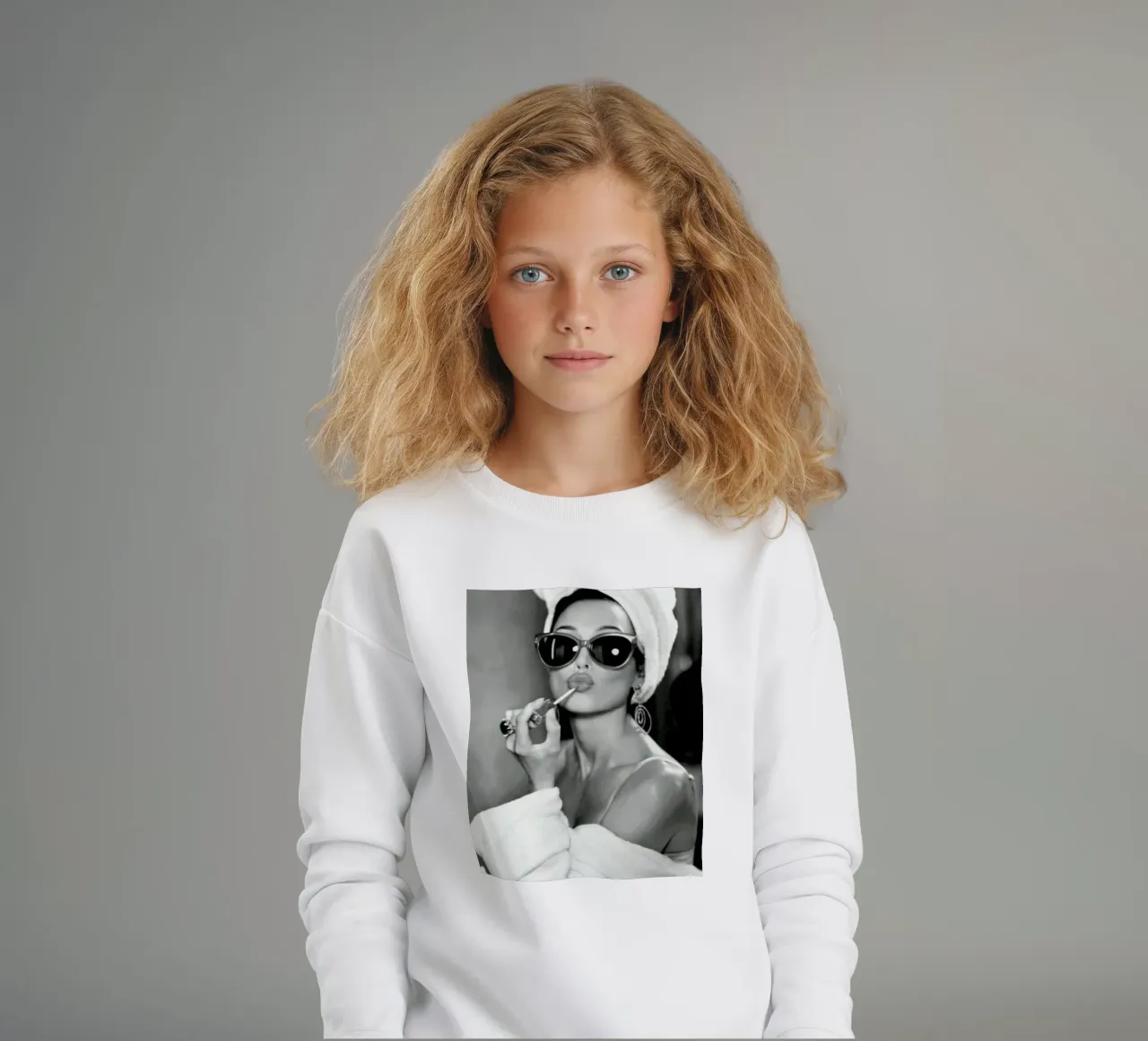Labbra iconiche felpa bambino da Alex happy shop