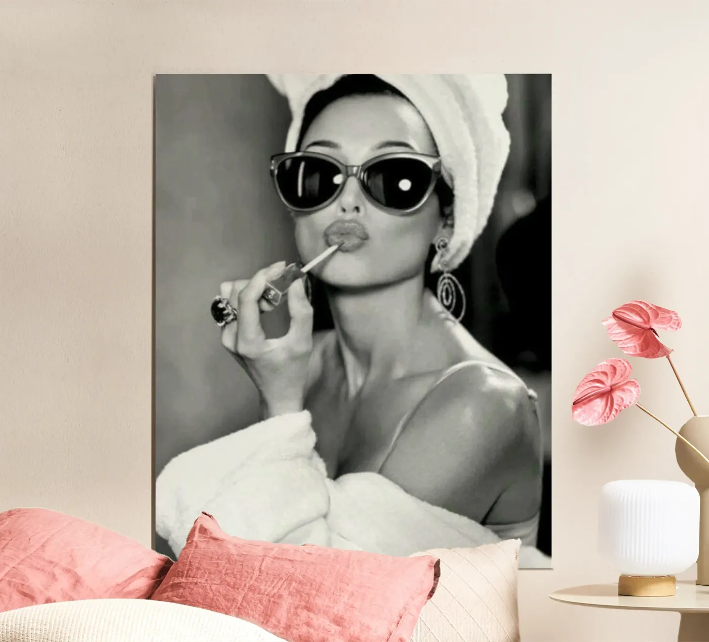 Iconic lips poster by Alex happy shop