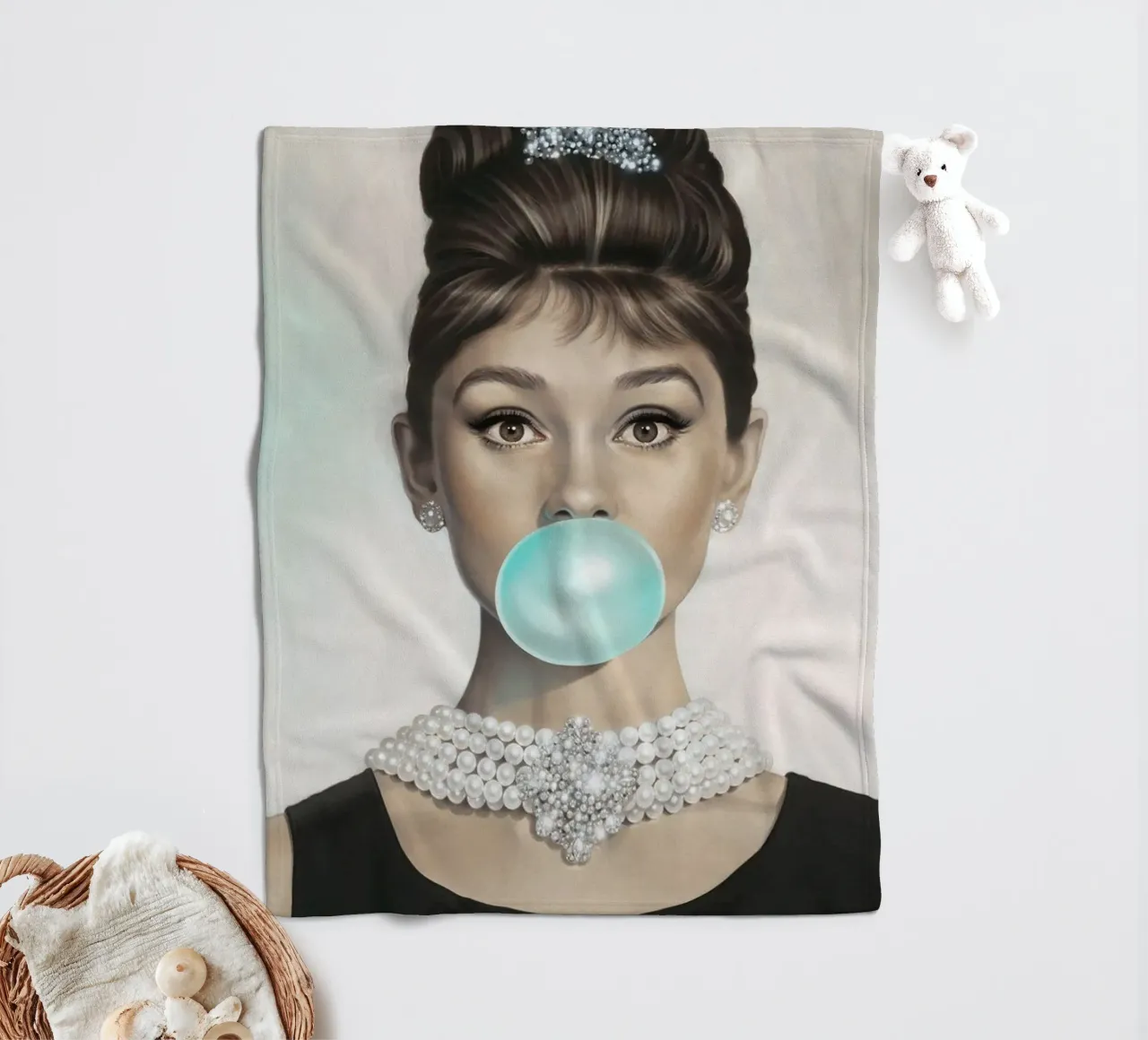 Pallone sulle labbra coperta in pile da Alex happy shop