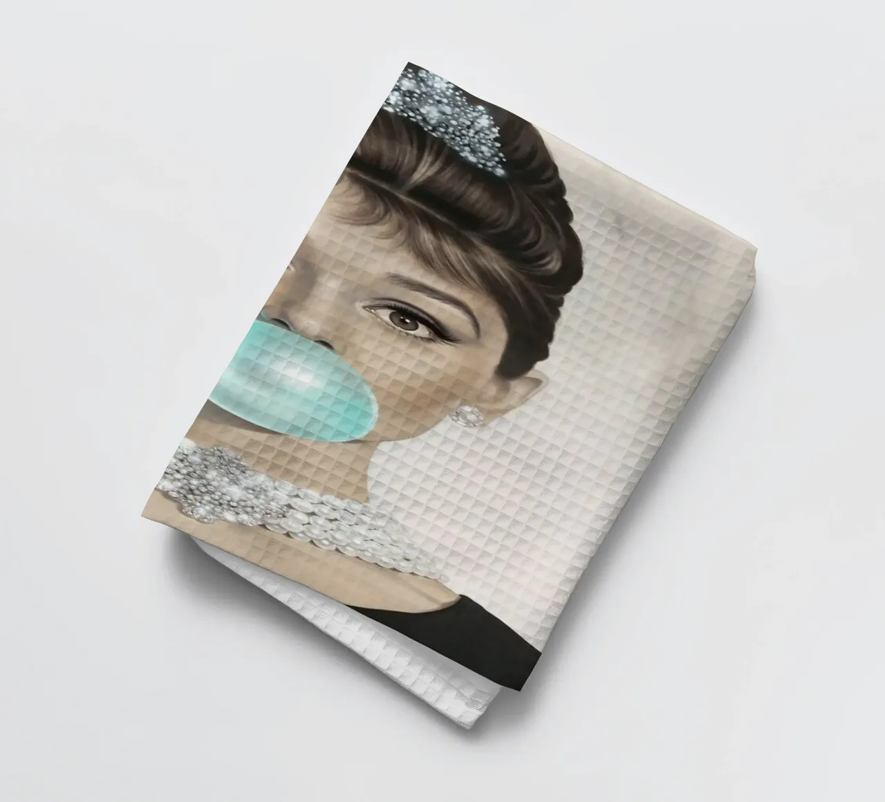 Pallone sulle labbra canovaccio da cucina da Alex happy shop
