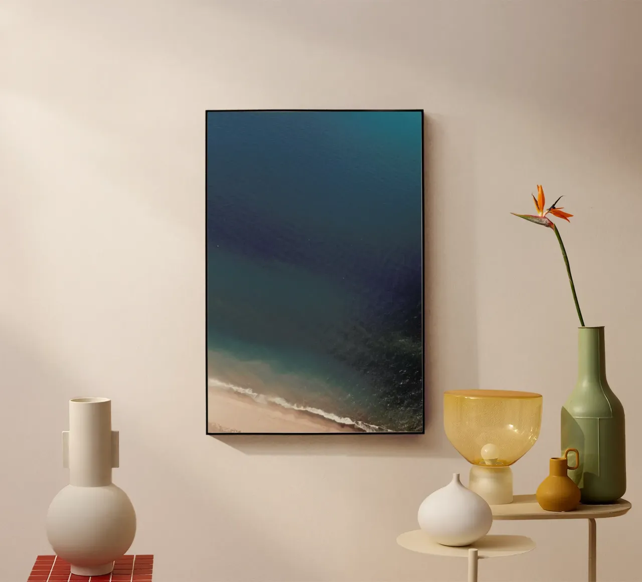 Barcelona Beach plexiglass da Sebastian Hilgetag